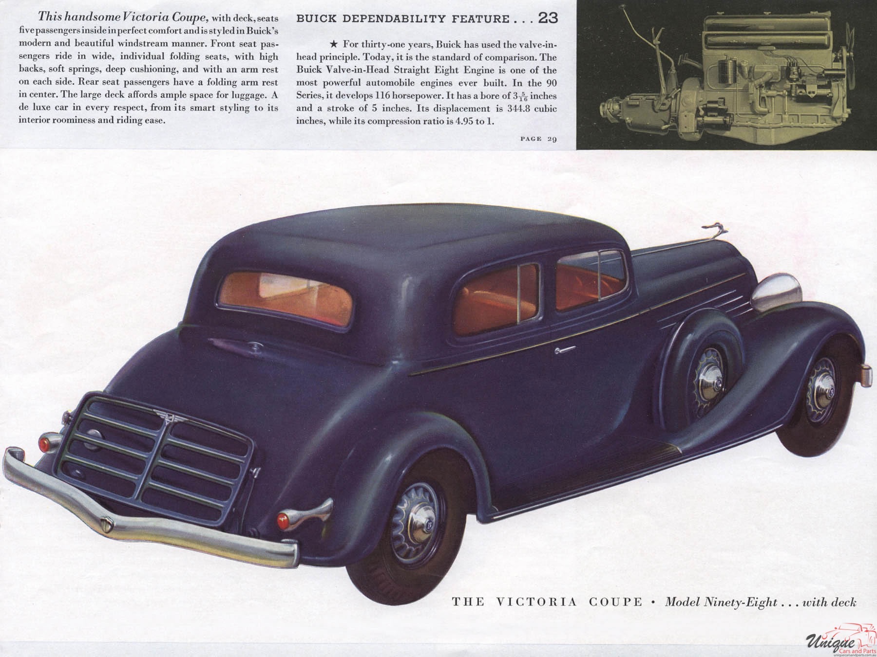 1935 Buick Brochure Page 4
